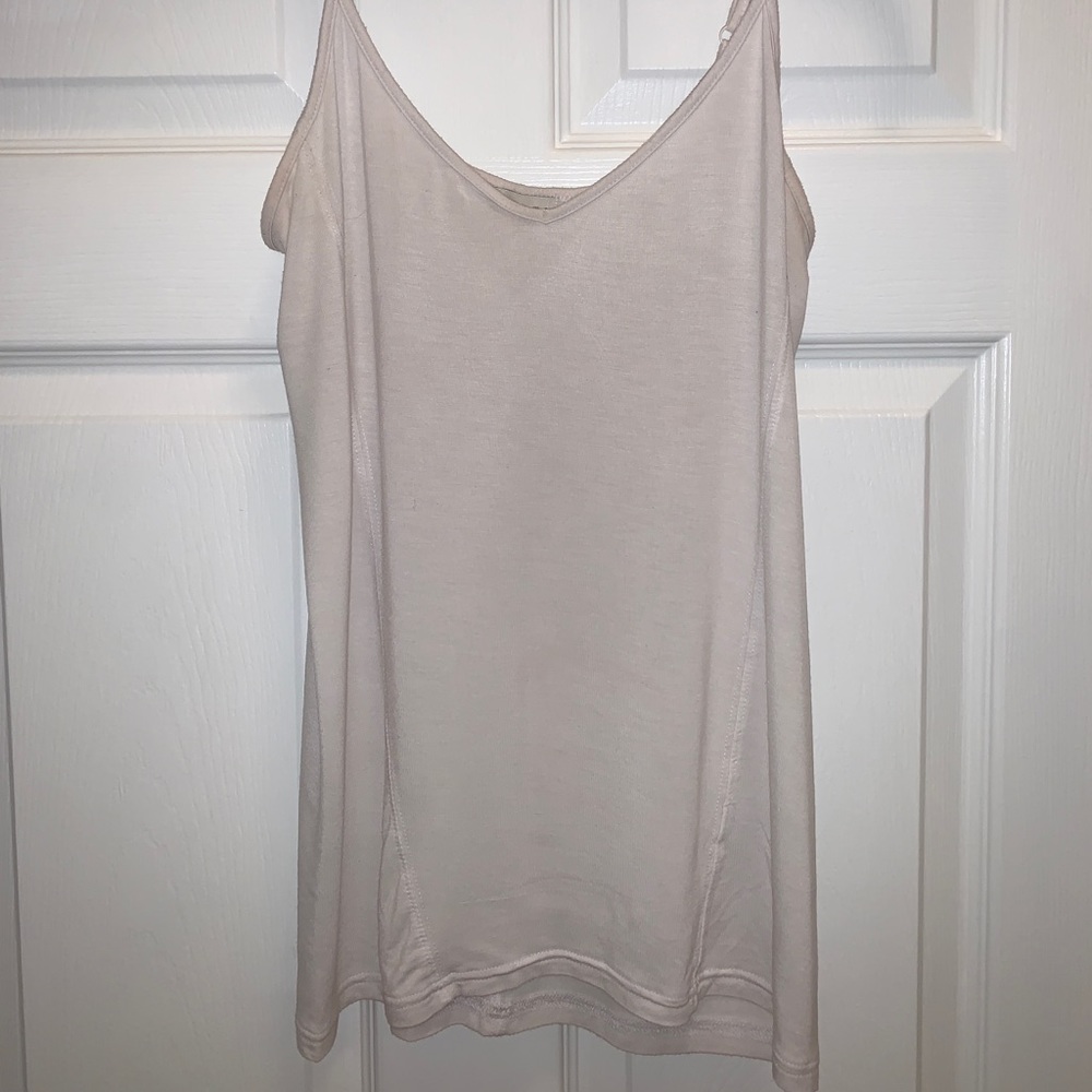 Hinge White V-Neck Camisole